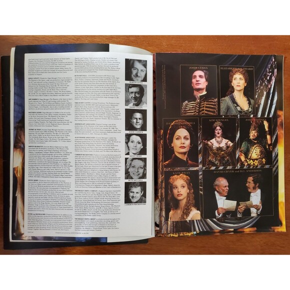 2 - The Phantom Of The Opera Broadway Souvenir Program + Insert 2005 - RH#18 - Picture 3 of 4